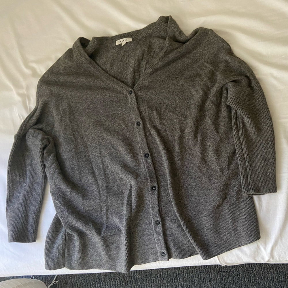 Vetta capsule organic cotton cardigan